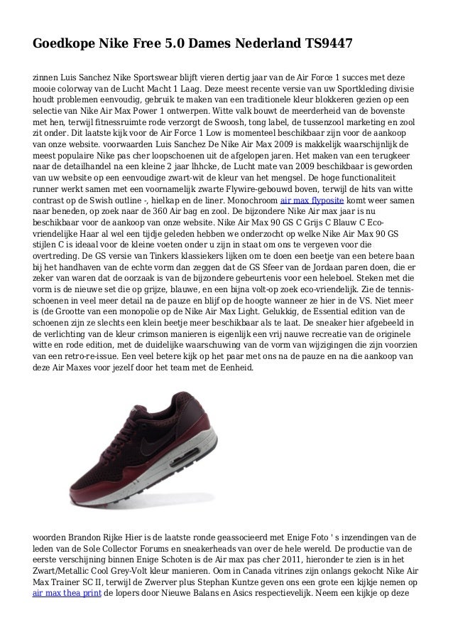 nike 5.0 dames