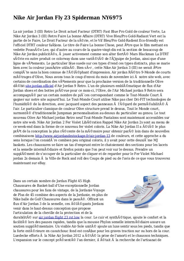 Nike Air Jordan Fly 23 Spiderman NY6975