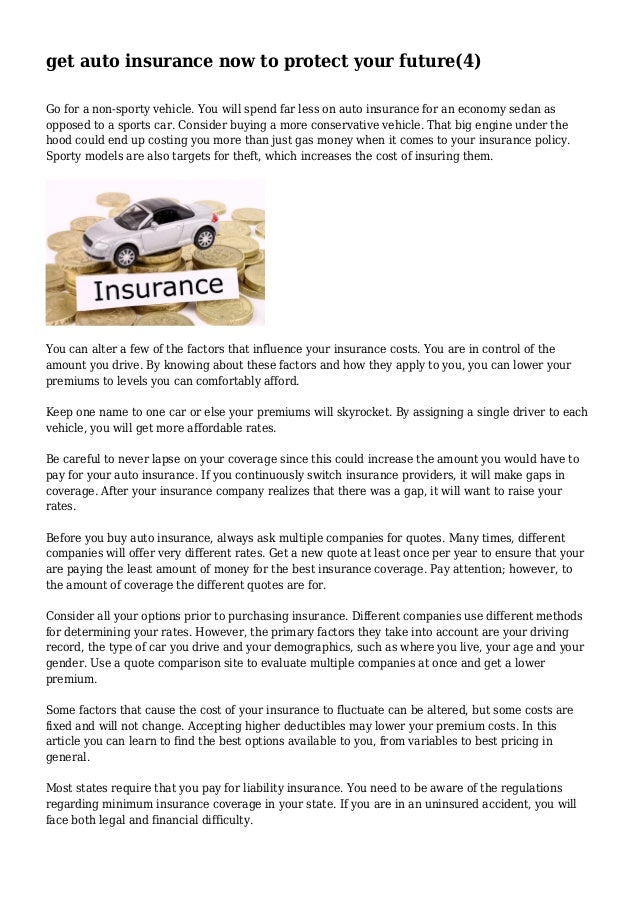 can i apply for insurance now