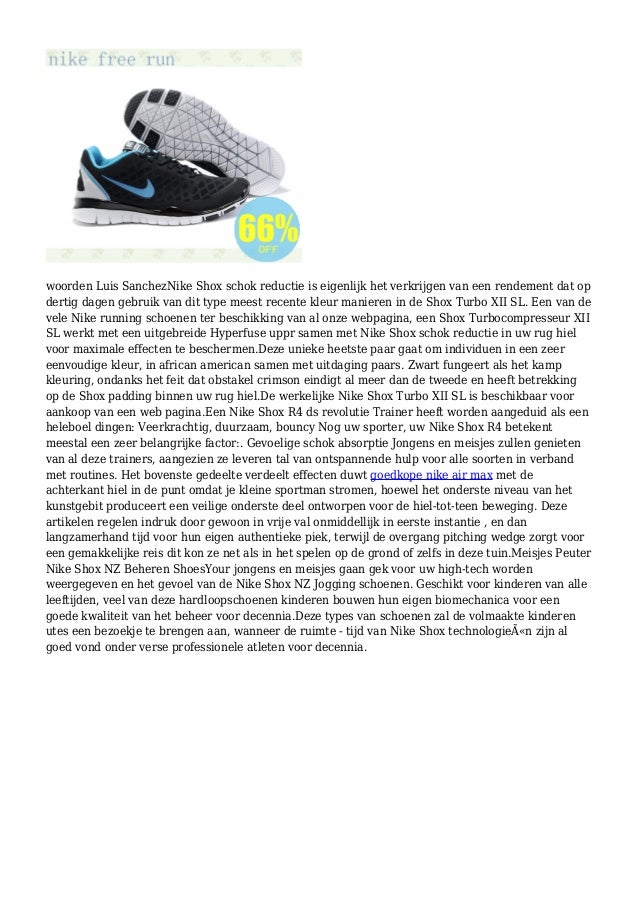 Nike Shox turbo 12 Heren prijs