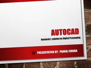 AutoCAD Presentation | PPTX