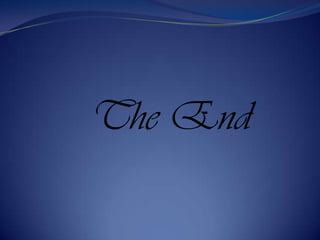 The End
 