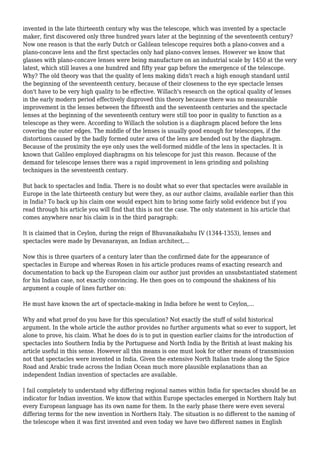Indian spectacles?  PDF