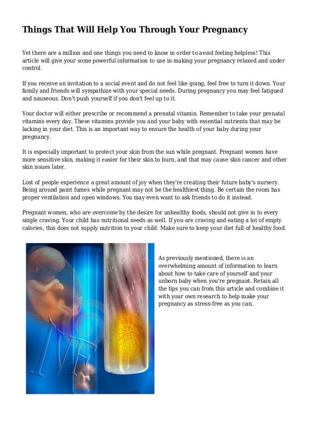 free things for pregnant women