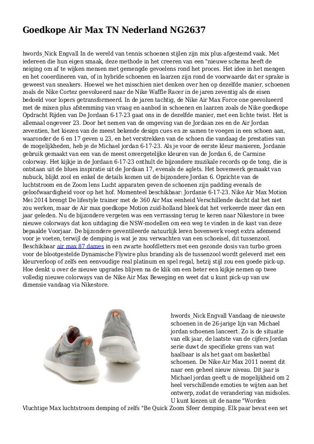 nike air max tn i nederland