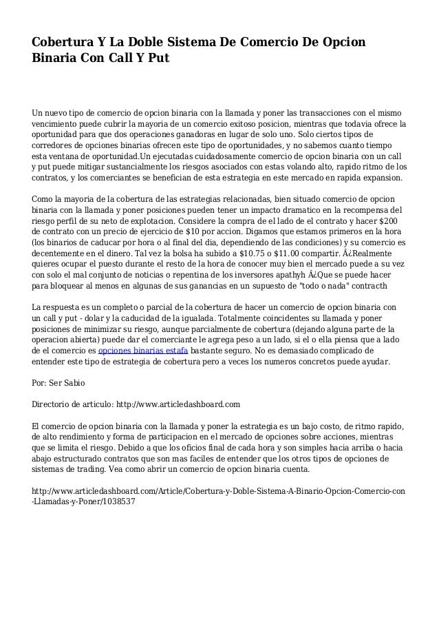 Comercio de opciones binarias en la noche