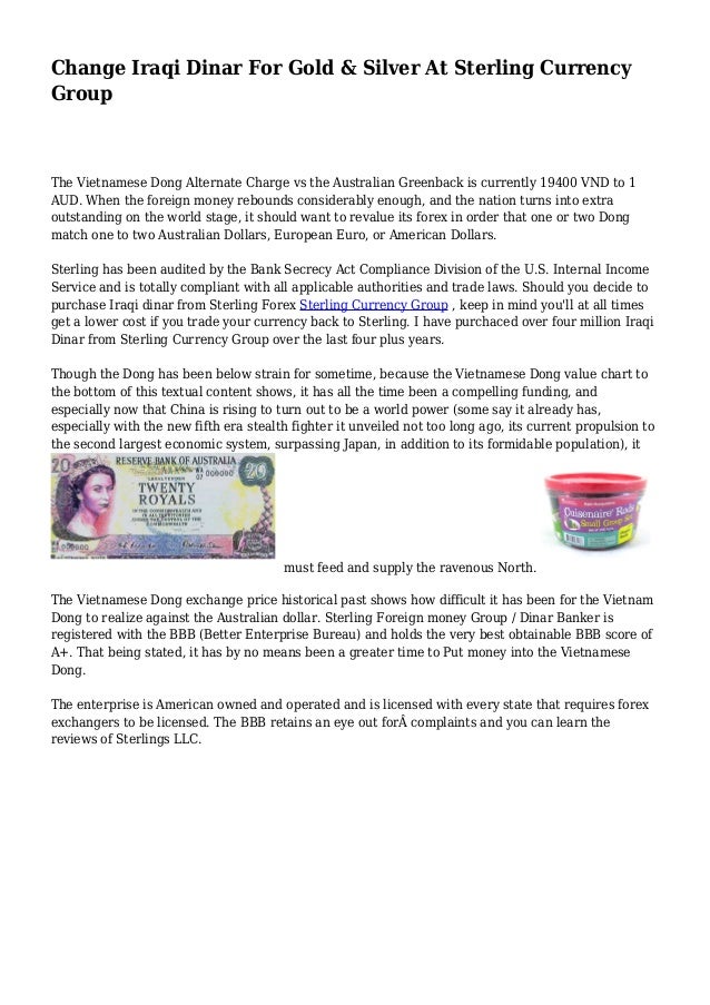 change iraqi dinar for gold silver at sterling currency group 1 638 jpg cb 1424699203 sterling currency group