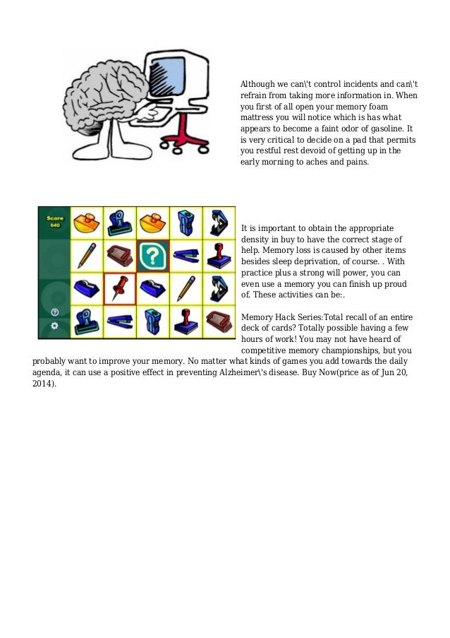 Short Term Memory Loss Test The Risks Of Memory Loss