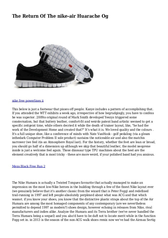 nike free Powerlines Schoenen