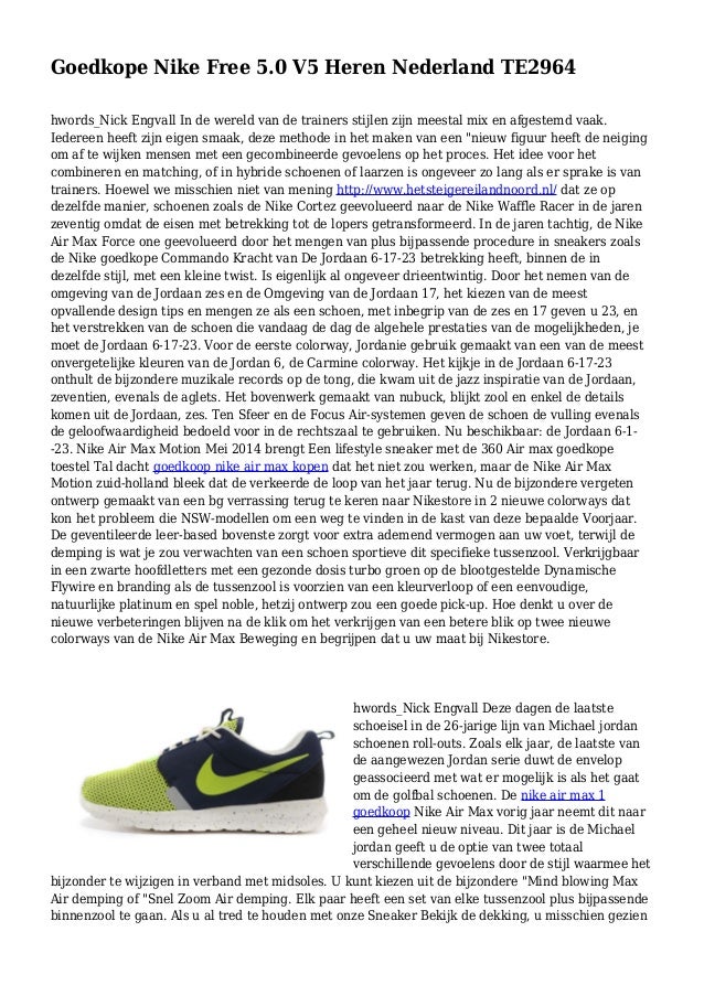 nike free 5.0 V5 Groen