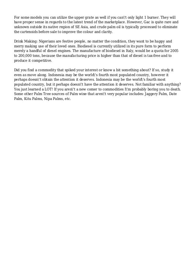 Palmwine Uses And Importance Of The Palm Wine