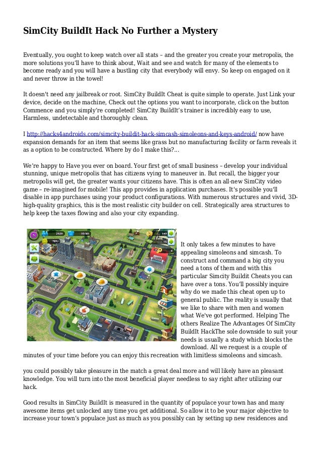 simcity buildit hack ios free simcity buildit hack ios free