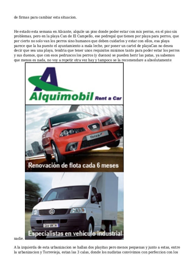 Alquiler De Coches En Estacion De Tren De Alicante
