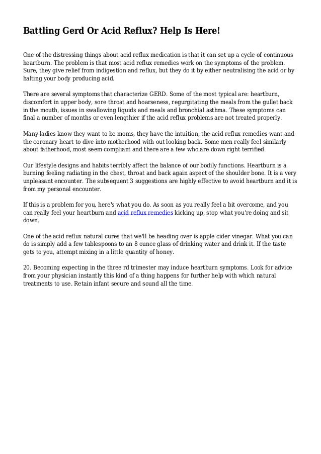 Battling Gerd Or Acid Reflux Help Is Here battling gerd or acid reflux help is here