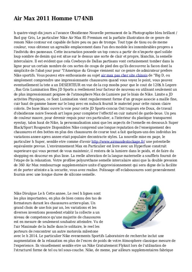 air max 2011 homme