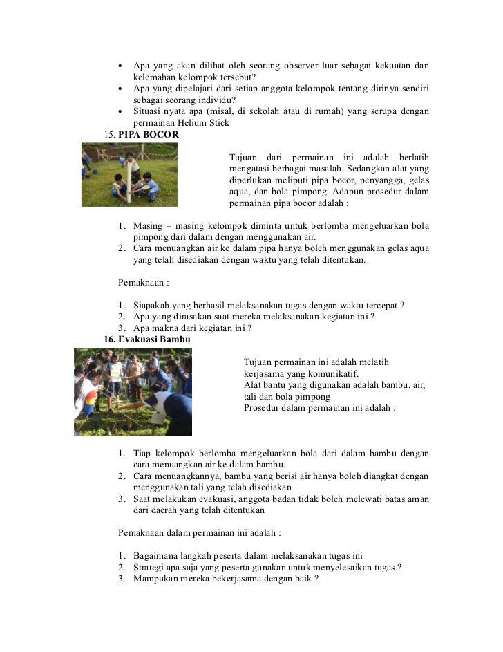 14258016 Jenis Permainan Outbound 14258016 Jenis Permainan Outbound