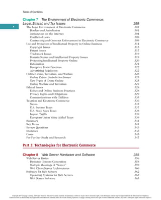 (eBook PDF) Electronic Commerce 12th Edition by Gary Schneider | PDF