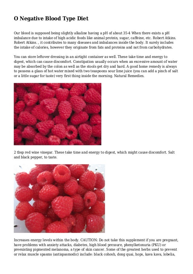 food for o negative blood type food for o negative blood type