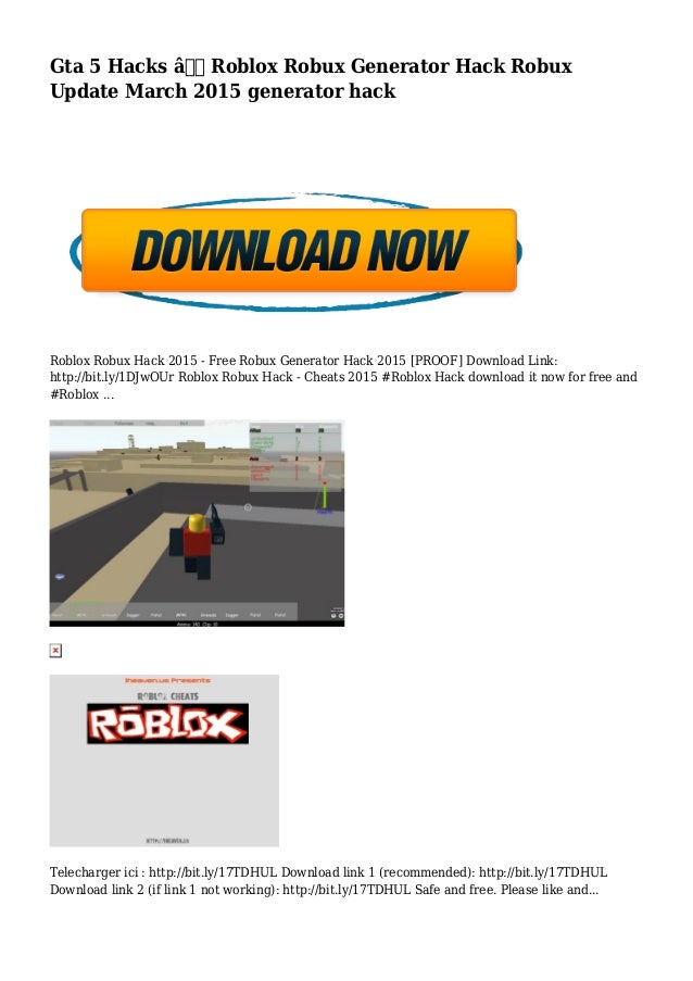 Free Robux Generator Download Hack