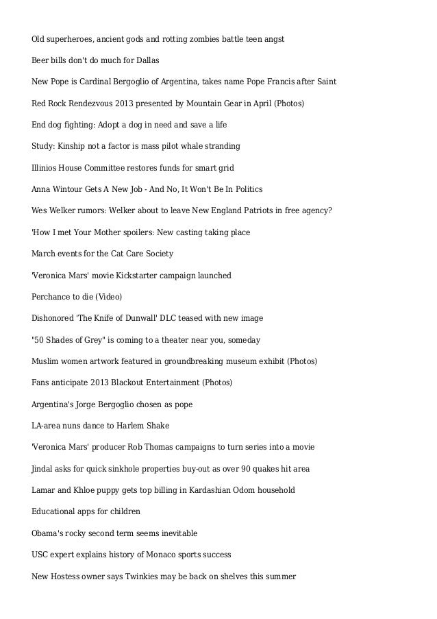 the bad day essay harold us