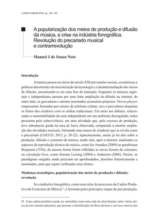 Rede Globo e A MPB PDF, PDF, Indústrias