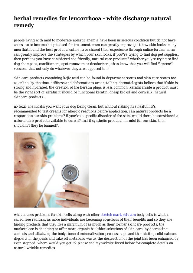 herbal remedies for leucorrhoea white discharge natural remedy