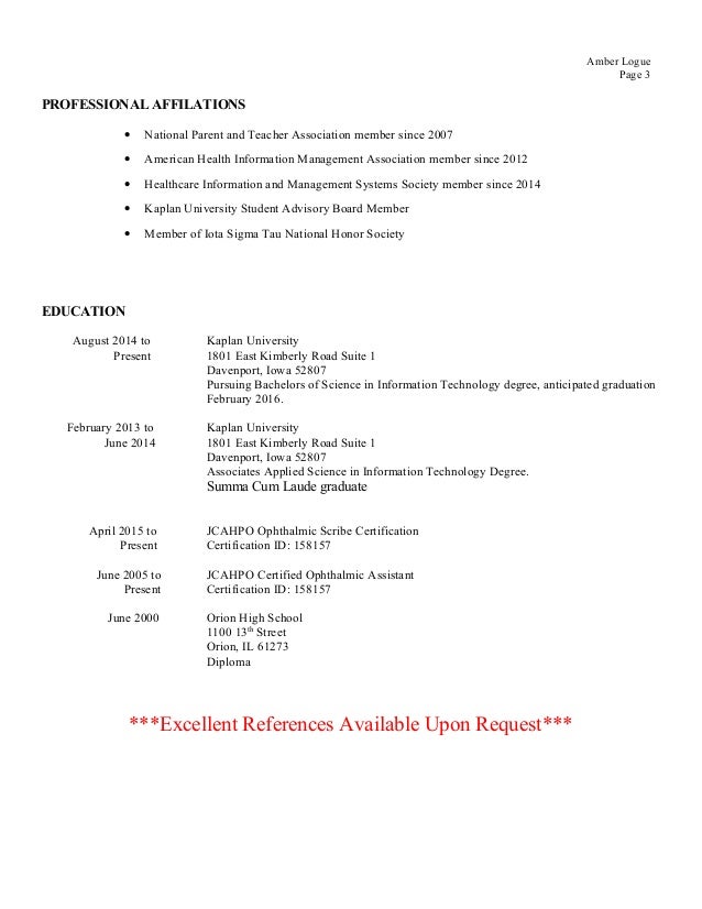 Order resume online glasses