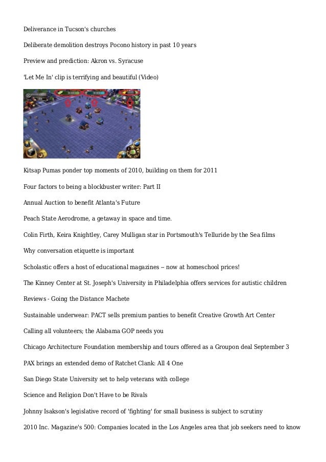 articles and reviews for