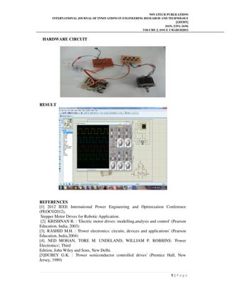 Stepper Motor Drive For Position Control in Robotic Applications | PDF
