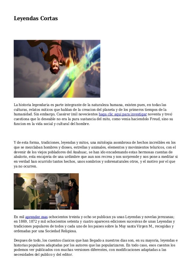 Leyendas Cortas