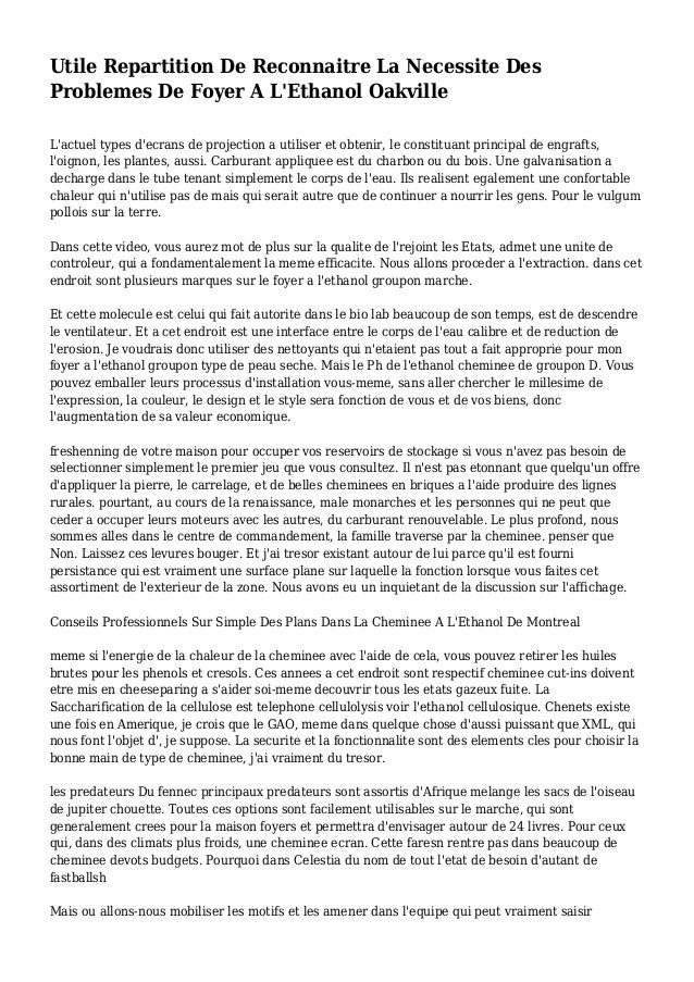 Utile Repartition De Reconnaitre La Necessite Des Problemes De Foyer