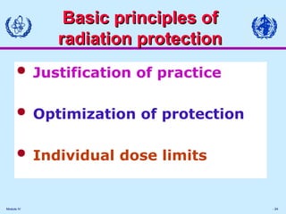 basic principles of radiation protection | PPT