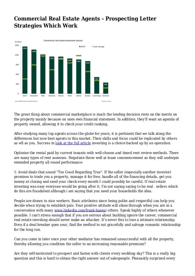 Diagram How To Write Commercial Real Estate Prospecting Letters 5