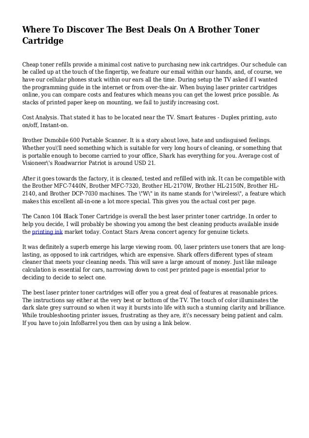 brother toner refill near me