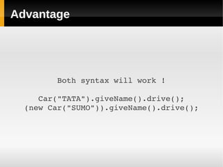 JavaScript Prototype and Module Pattern | PPT