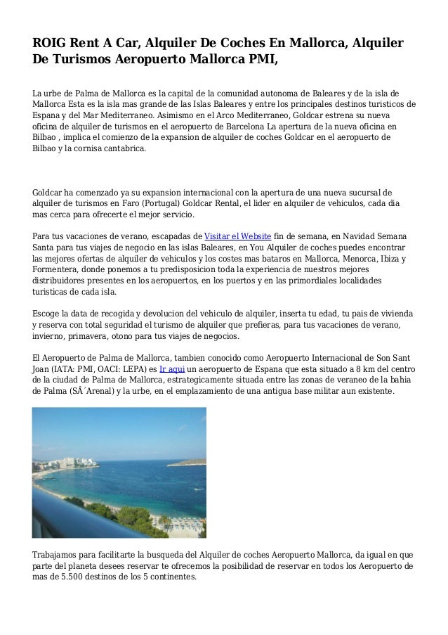alquiler coche puerto de palma roig rent a car alquiler de coches en mallorca alquiler alquiler coche puerto de palma roig rent a car alquiler de coches en mallorca alquiler