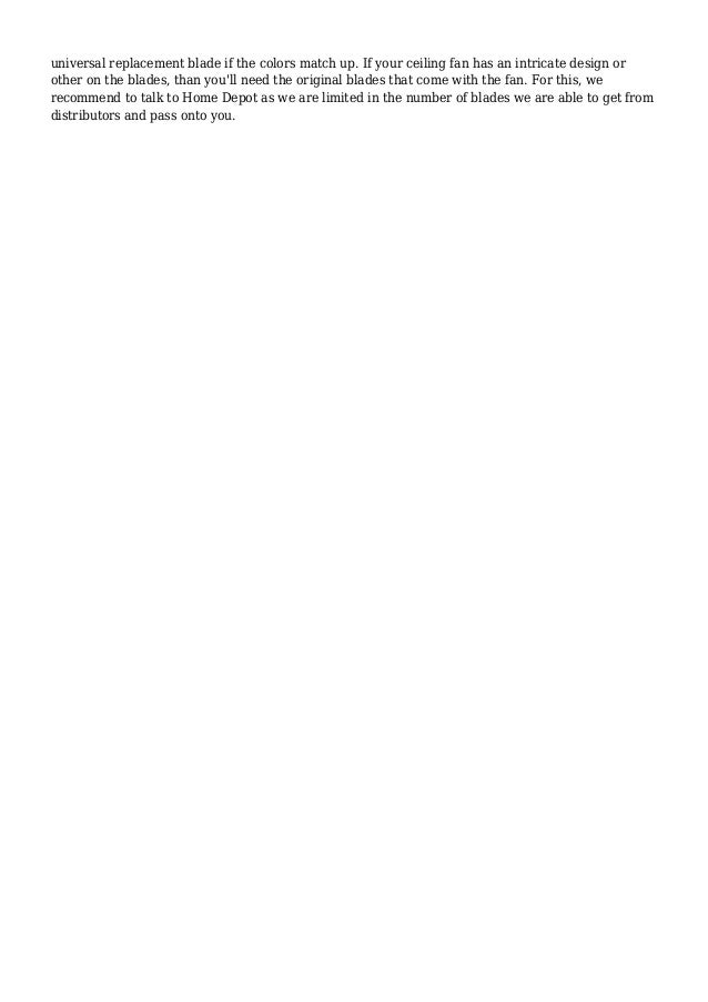 Hampton Bay Ceiling Fans Parts Online