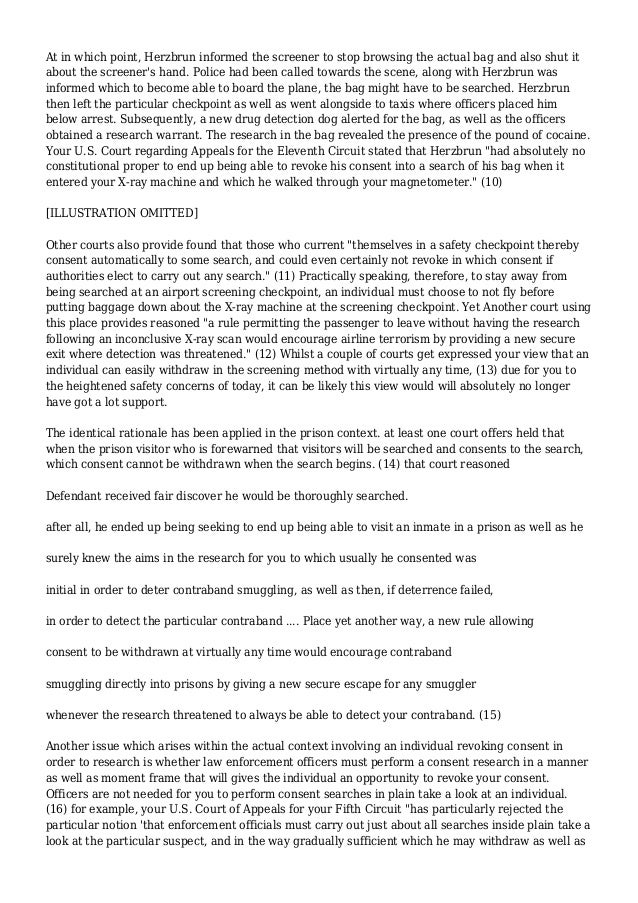 revoking consent to search free online library consent to search form