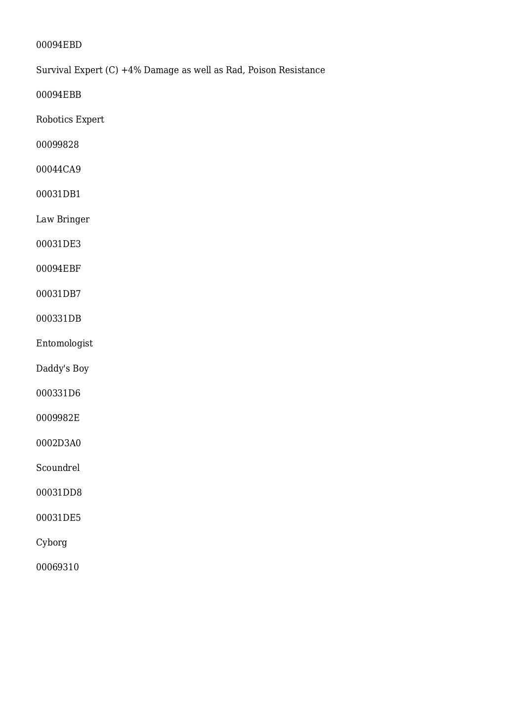 Fallout 3 cheats and codes (Original and New Vegas)