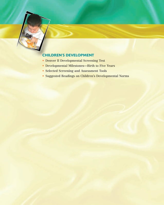 Denver test | PDF | Parenting Babies and Toddlers | Parenting
