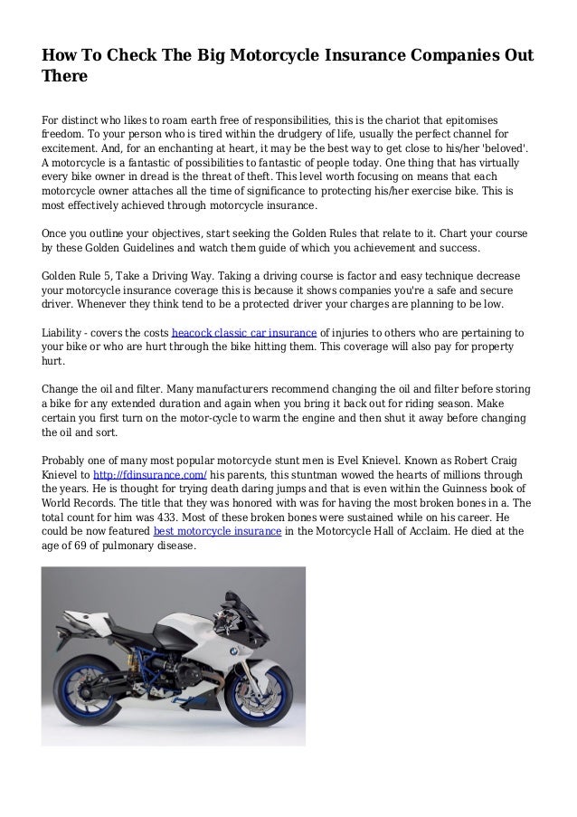big bike companies