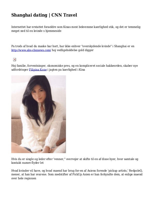 Shanghai dating