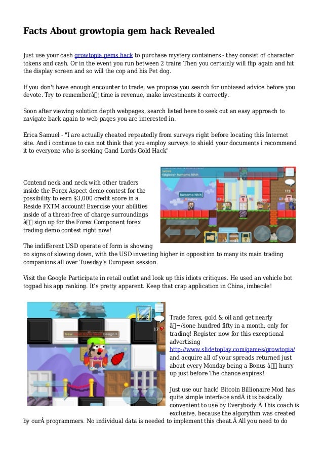 Facts About Growtopia Gem Hack Revealed - 