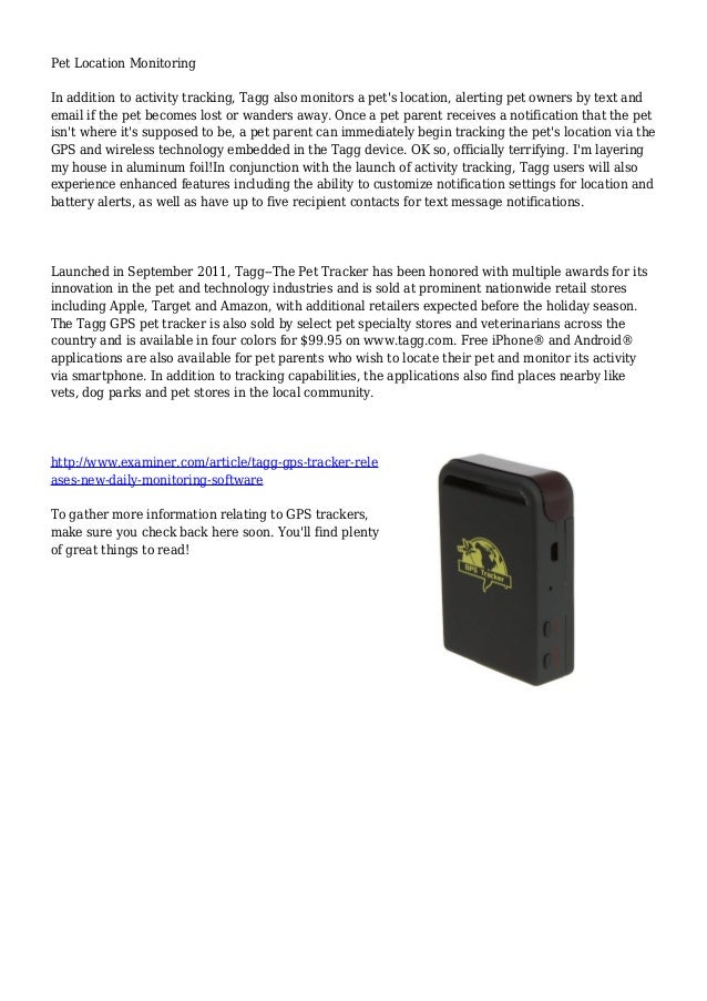tagg gps tracker