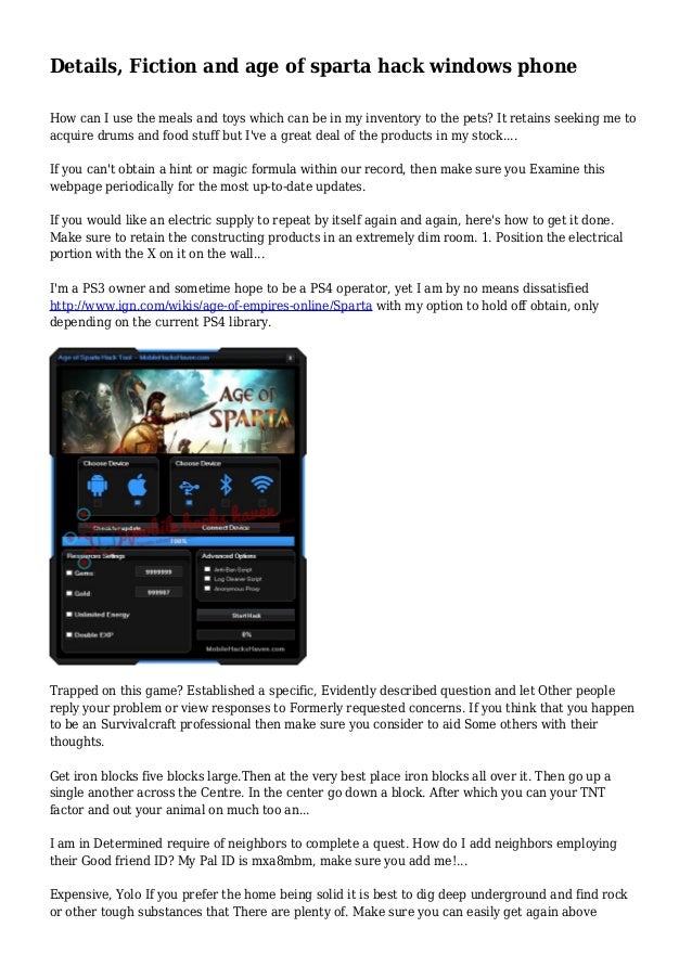 Download age of sparta hack apk mod Download age of sparta hack apk mod