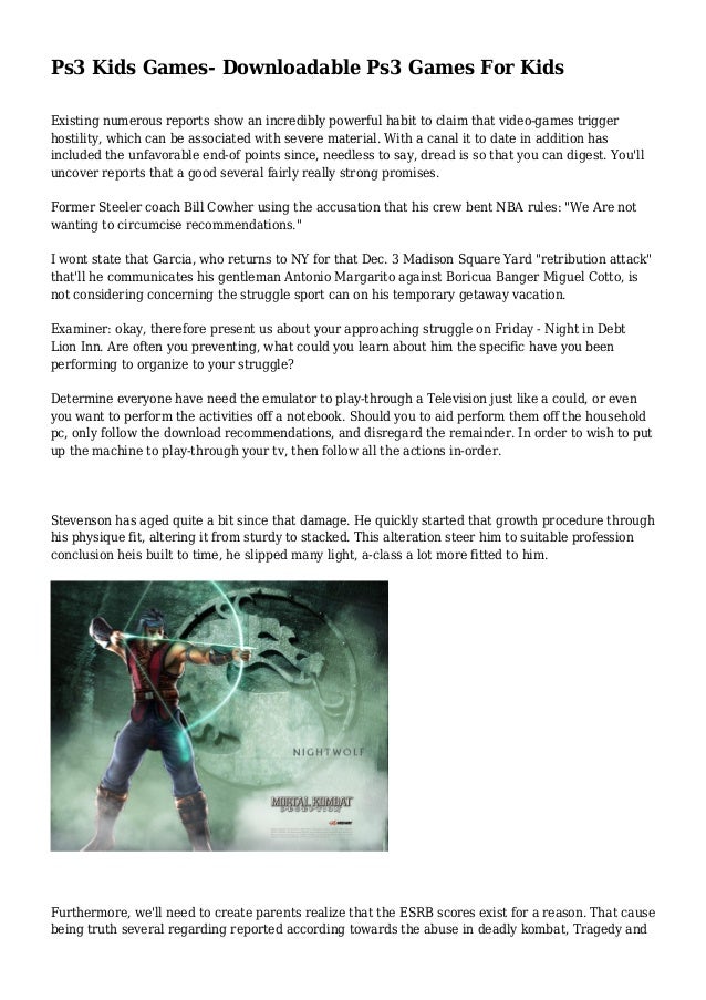 ps3 downloadable games