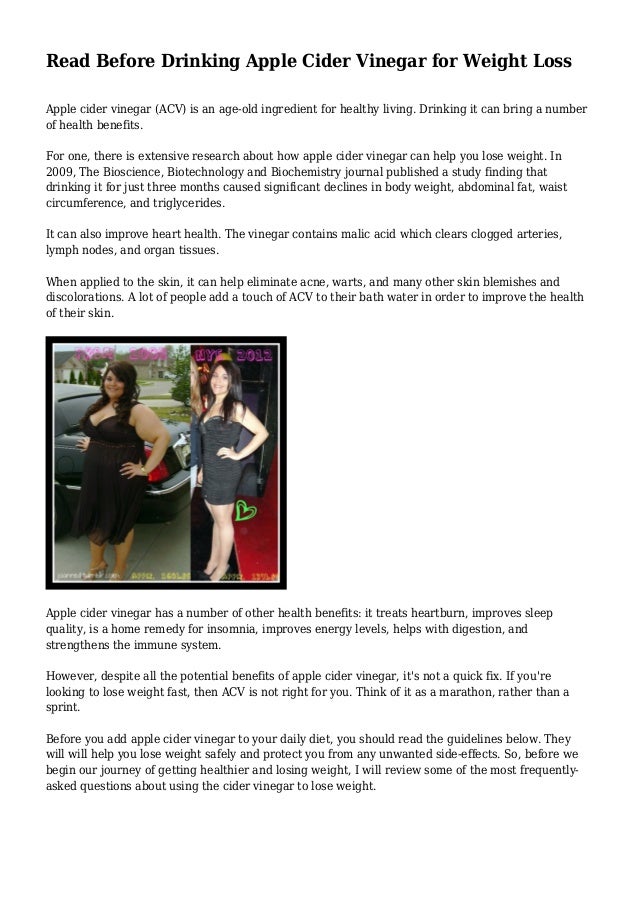 Apple Vinegar Weight Loss Side Effects - clipsinter