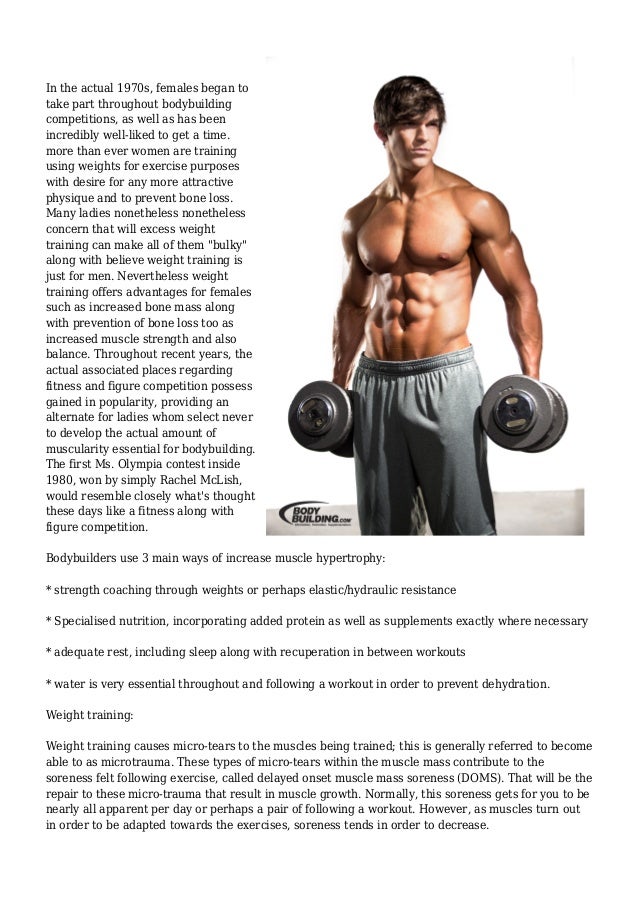 Definition Body Building