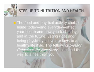 Nutrition:  Fact vs Fiction