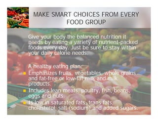 Nutrition:  Fact vs Fiction